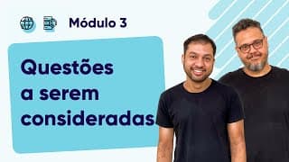 Questões a serem consideradas sobre Backup - @CursoemVideo  - Módulo 03