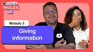 Giving information @CursoemVideo  de Inglês: Módulo 3