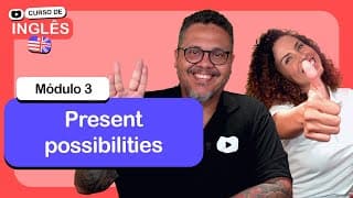 Can and Can't for possibility @CursoemVideo  de Inglês: Módulo 3