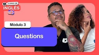 Questions in Present Continuous  @CursoemVideo de inglês: Módulo 3